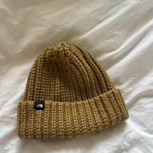 The North Face Brown Knit Beanie